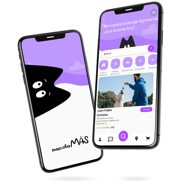 mascota mas - mobile app